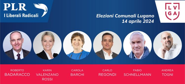 Candidati PLR comunali lugano 2024